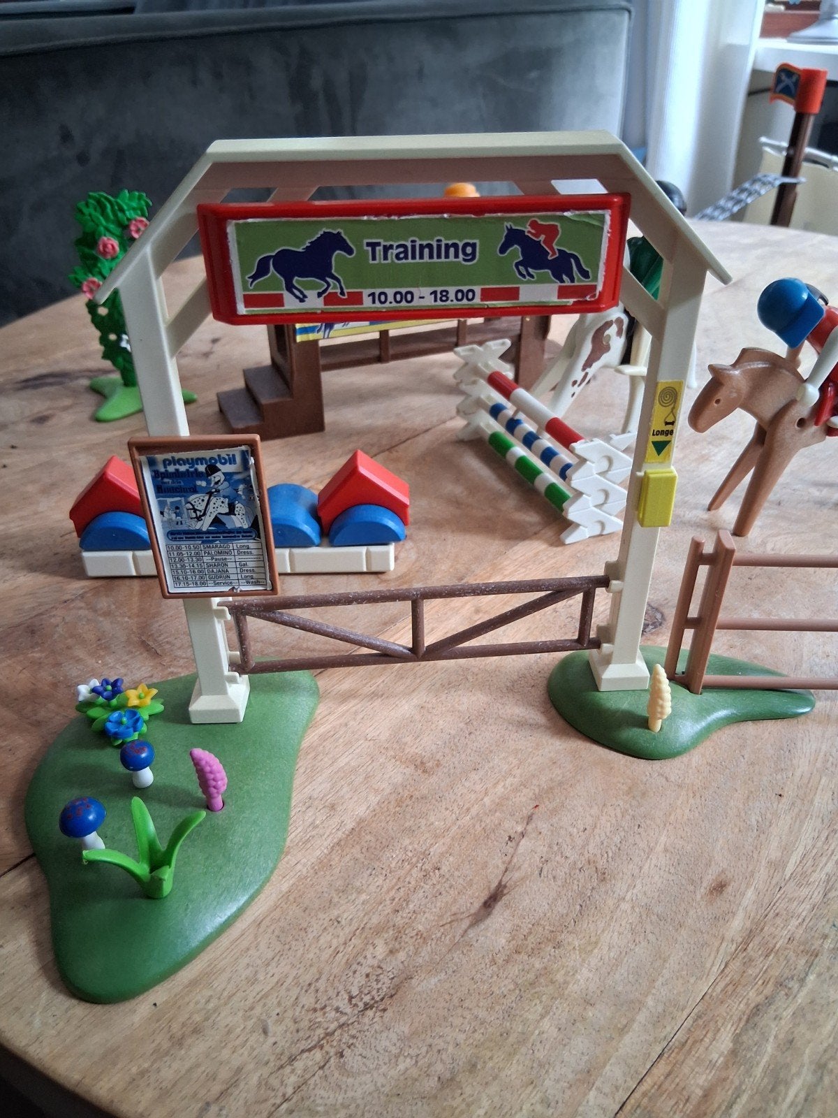 Playmobil Paardrijden/Paardentraining Set, Ophalen of Verzenden, Gebruikt, Jongen of Meisje