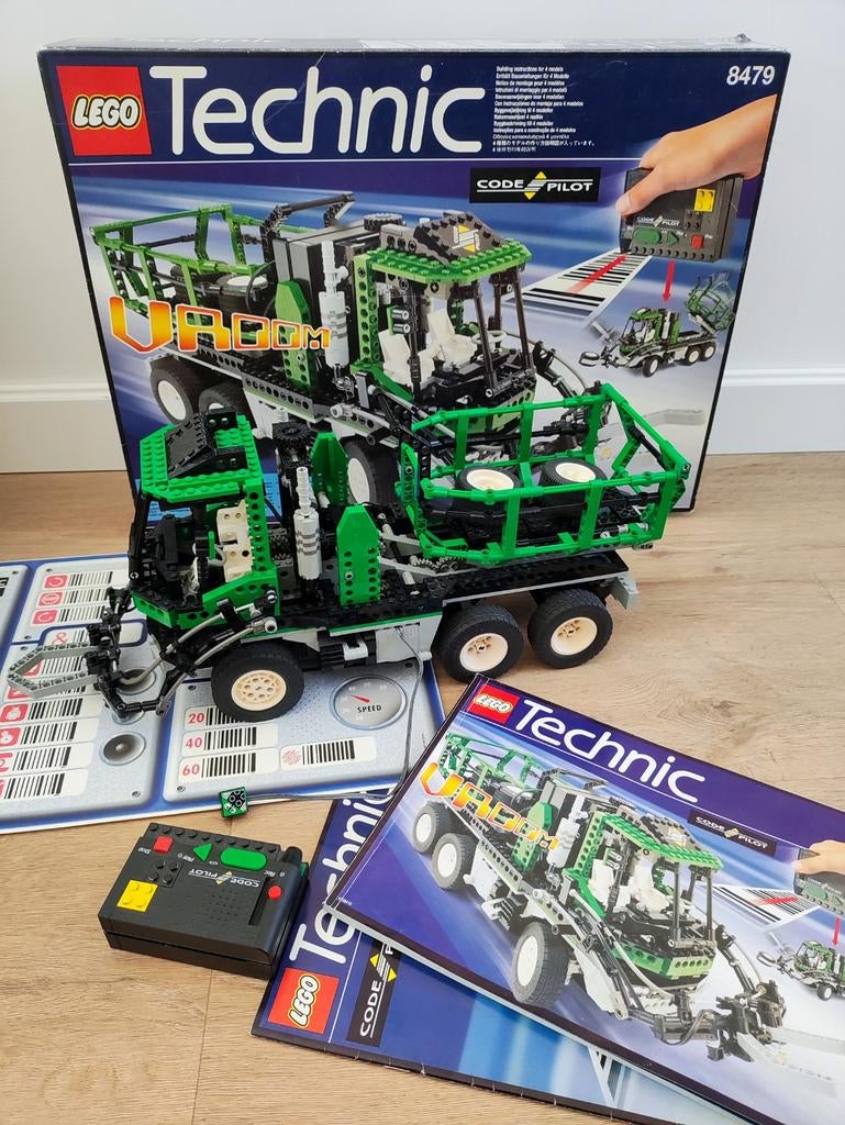 Lego Technic 8479 Barcode scanner truck, Compleet, Gebruikt, Lego, Ophalen of Verzenden