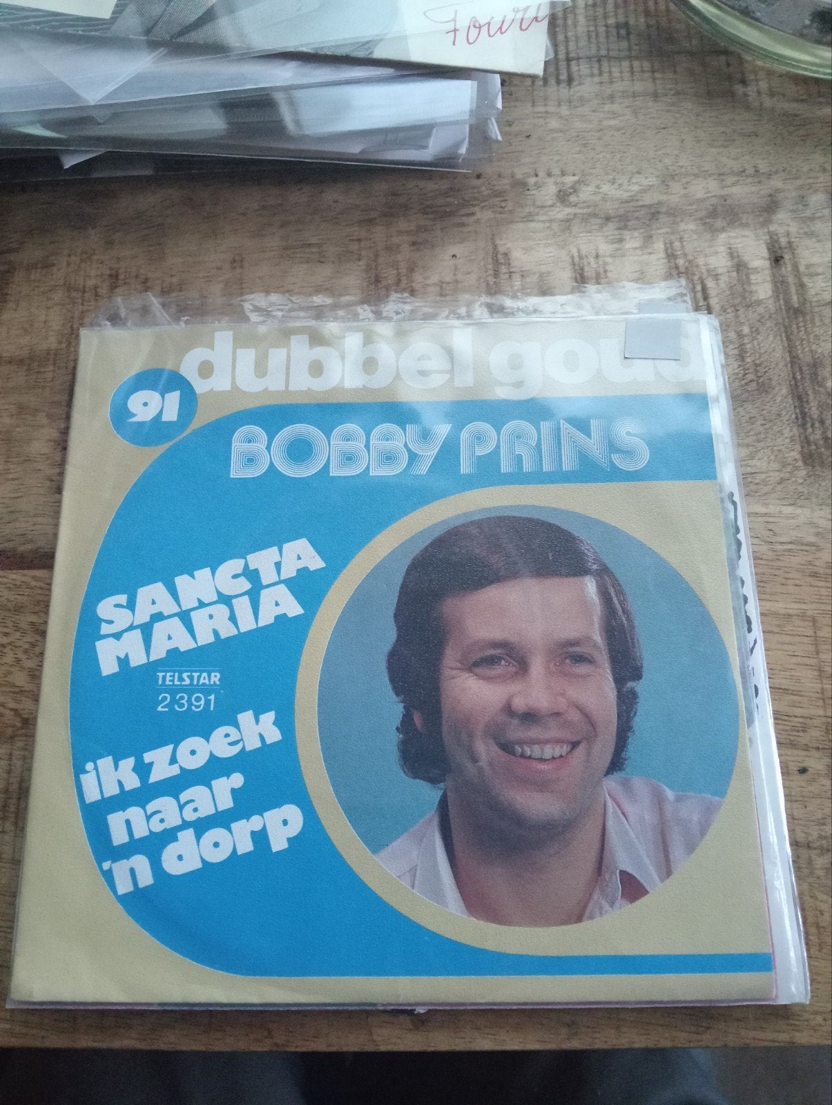 Bobby prins - sancta maria, Cd's en Dvd's, Ophalen of Verzenden, Zo goed als nieuw, Overige formaten, Levenslied of Smartlap