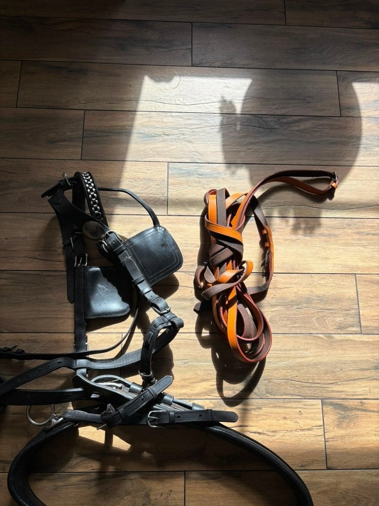 Enkelspan tuig voor D/E pony in prijs verlaagd, Ophalen, Overige disciplines, Mentuig, Pony