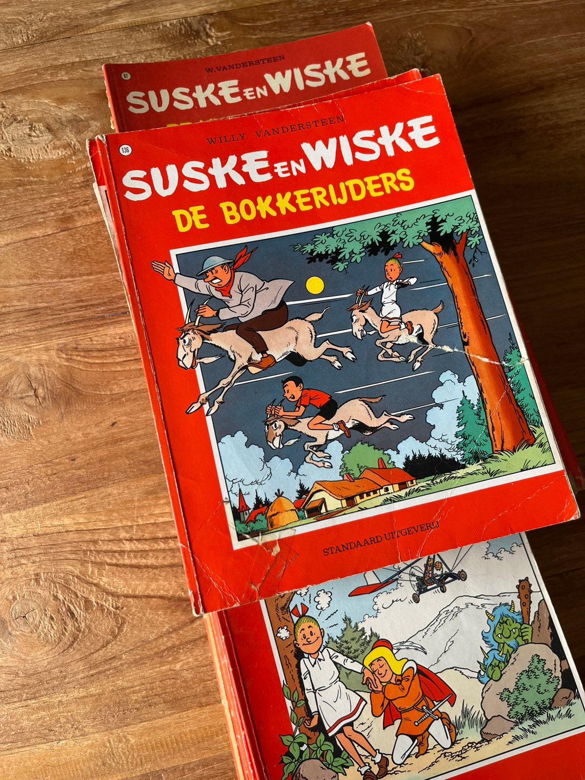 55 stuks suske en wiske - Gratis af te halen, Boeken, Stripboeken, Meerdere stripboeken, Ophalen, Gelezen