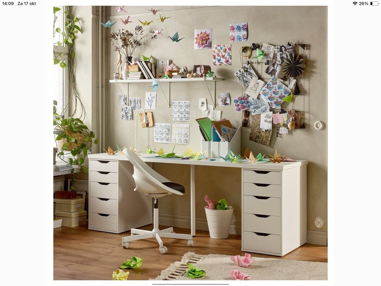 Ikea alex lade kastje afhalen in zuidhorn, Zo goed als nieuw, Minder dan 100 cm, 25 tot 50 cm, 50 tot 100 cm