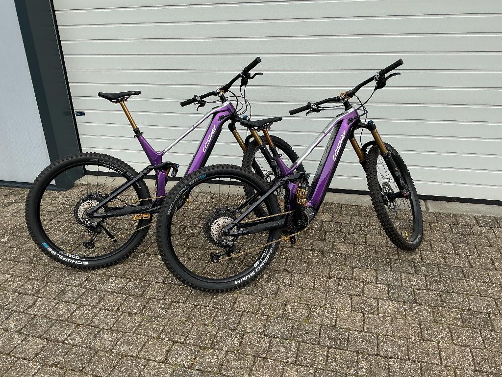 2x elektrische mountainbike conway ewme 8.9mx nieuw, Fully, Nieuw, Schijfrem, Ophalen