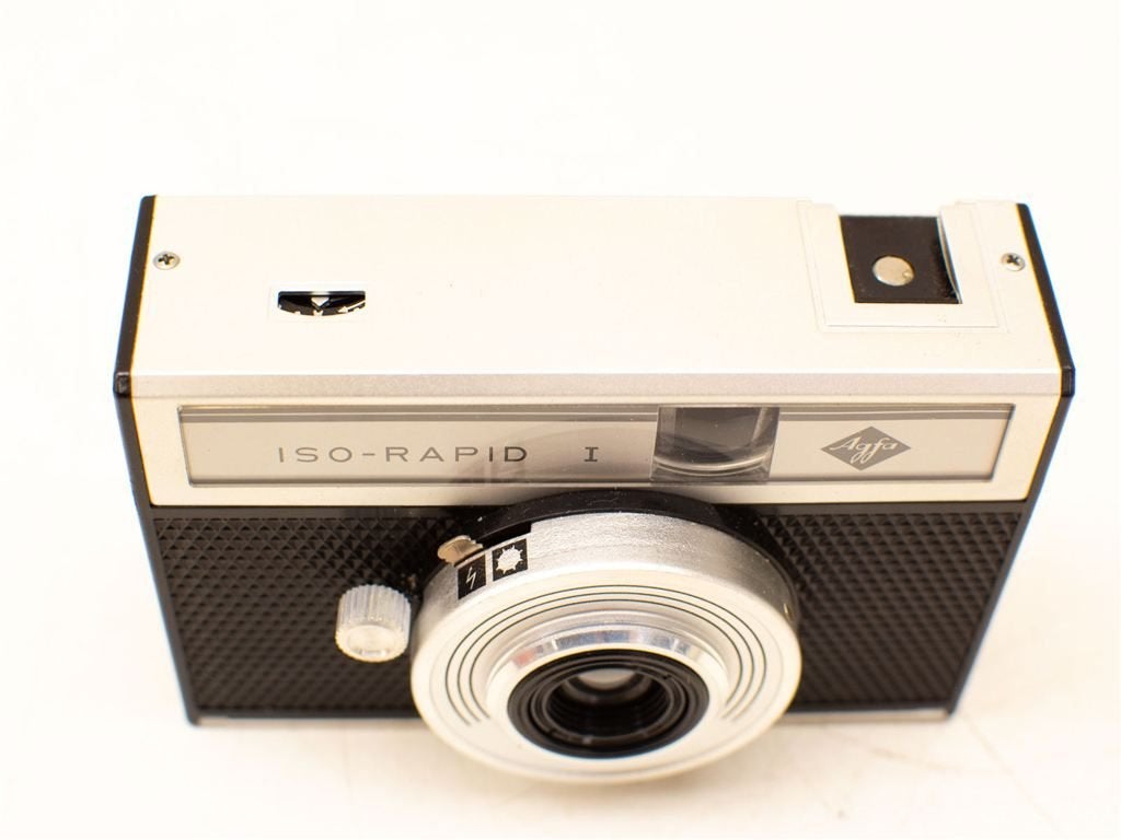 Agfa iso-rapid 1 fototoestel 35838, Ophalen of Verzenden, Gebruikt, Spiegelreflex, Canon