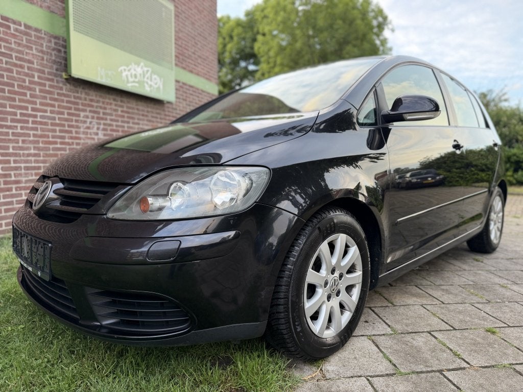 Volkswagen Golf Plus V C-line*2006*Ecc|Cruise|Pdc|T-haak|Lmv, Golf Plus, Stof, Gebruikt, Zwart