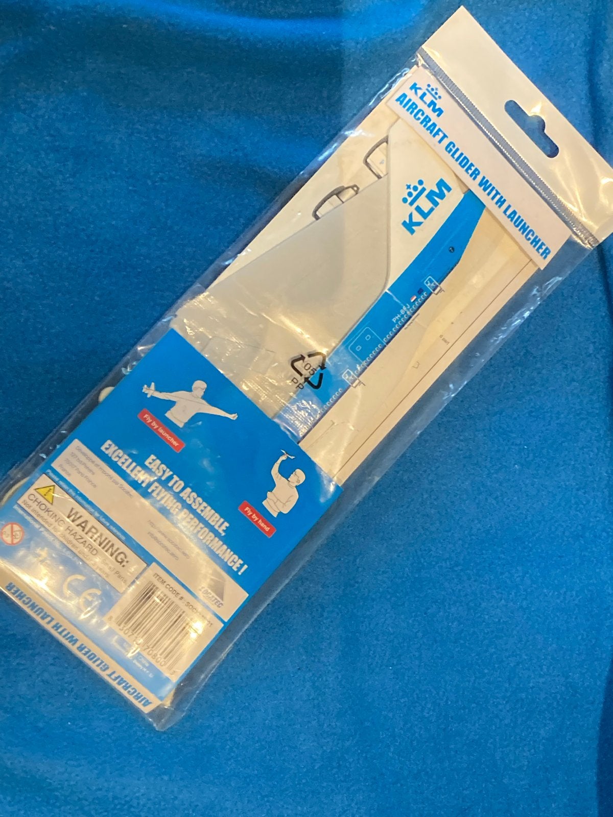 KLM Vliegtuig Zweefvlieger - met Lanceerder., Overige merken, Nieuw, Ophalen of Verzenden, Groter dan 1:72