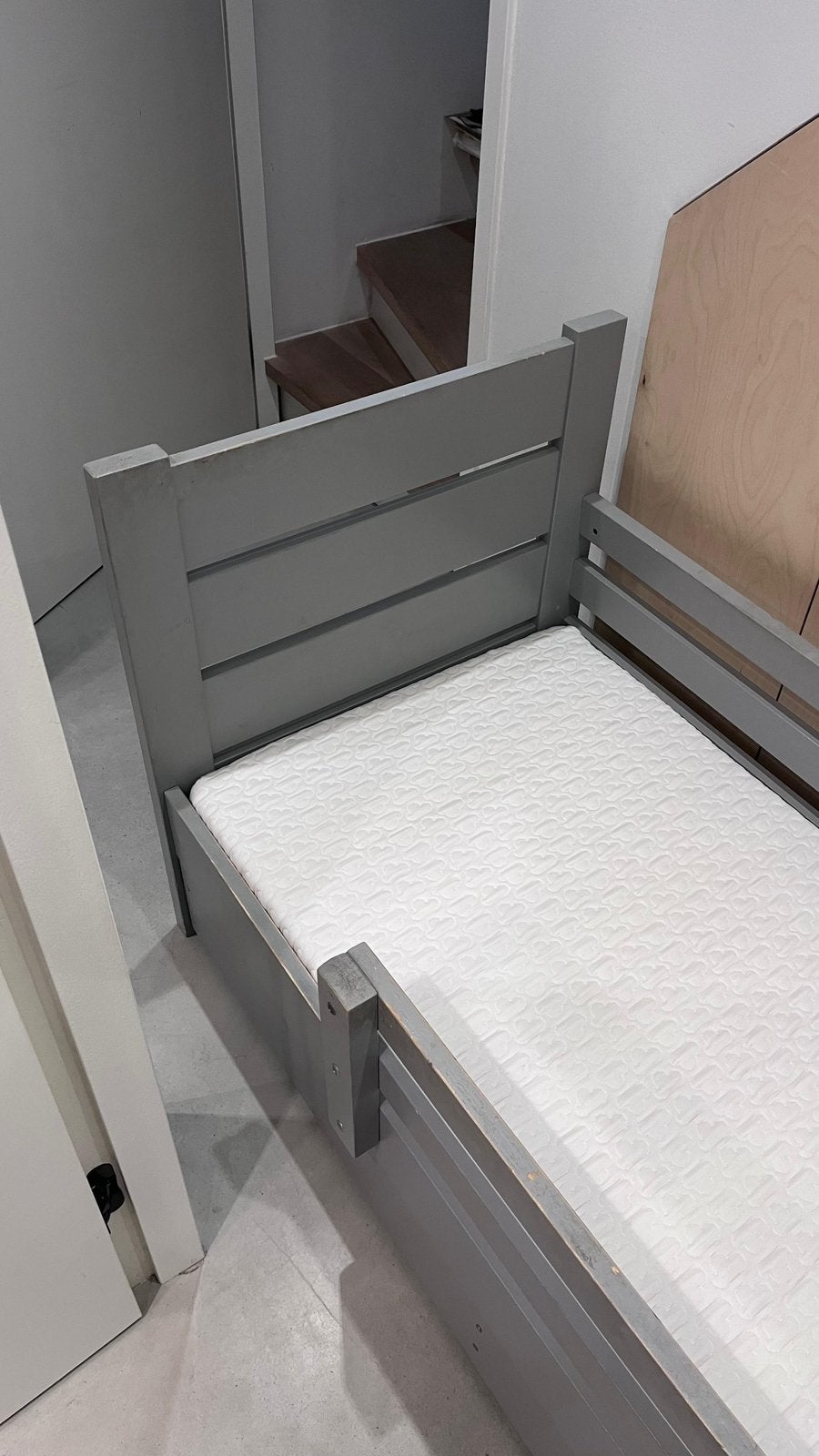 Rockwood Peuterbed 150x70cm (Milly & Mo), massief hout, Ophalen, Eenpersoons, 90 cm, Hoogslaper