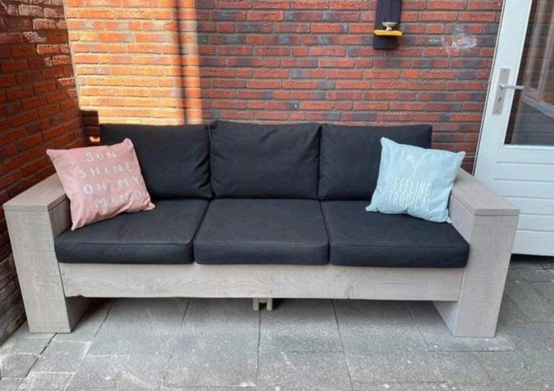 Douglas/steigerhout bank loungebanken tuinbank, Ophalen of Verzenden