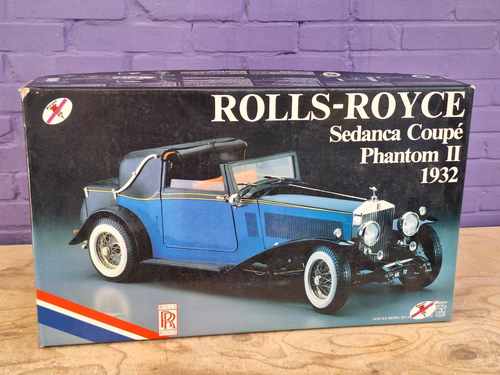 Pocher 1932 Rolls Royce Phantom II Sedanca Coupe Large 1/8, Hobby en Vrije tijd, Ophalen of Verzenden, Groter dan 1:32, Auto, Overige merken