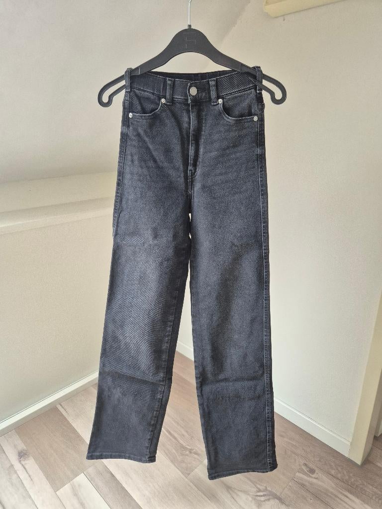Wide leg jeans Dr.Denim, maat XS (L34), Dr.Denim, Zwart, Ophalen of Verzenden, Zo goed als nieuw