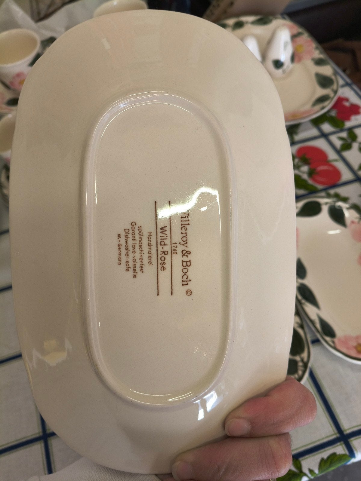 Villeroy & Boch Wild Rose zuurschaaltjes - 5 stuks, Keramiek, Ophalen of Verzenden, Landelijk/Boerenbont, Villeroy & Boch