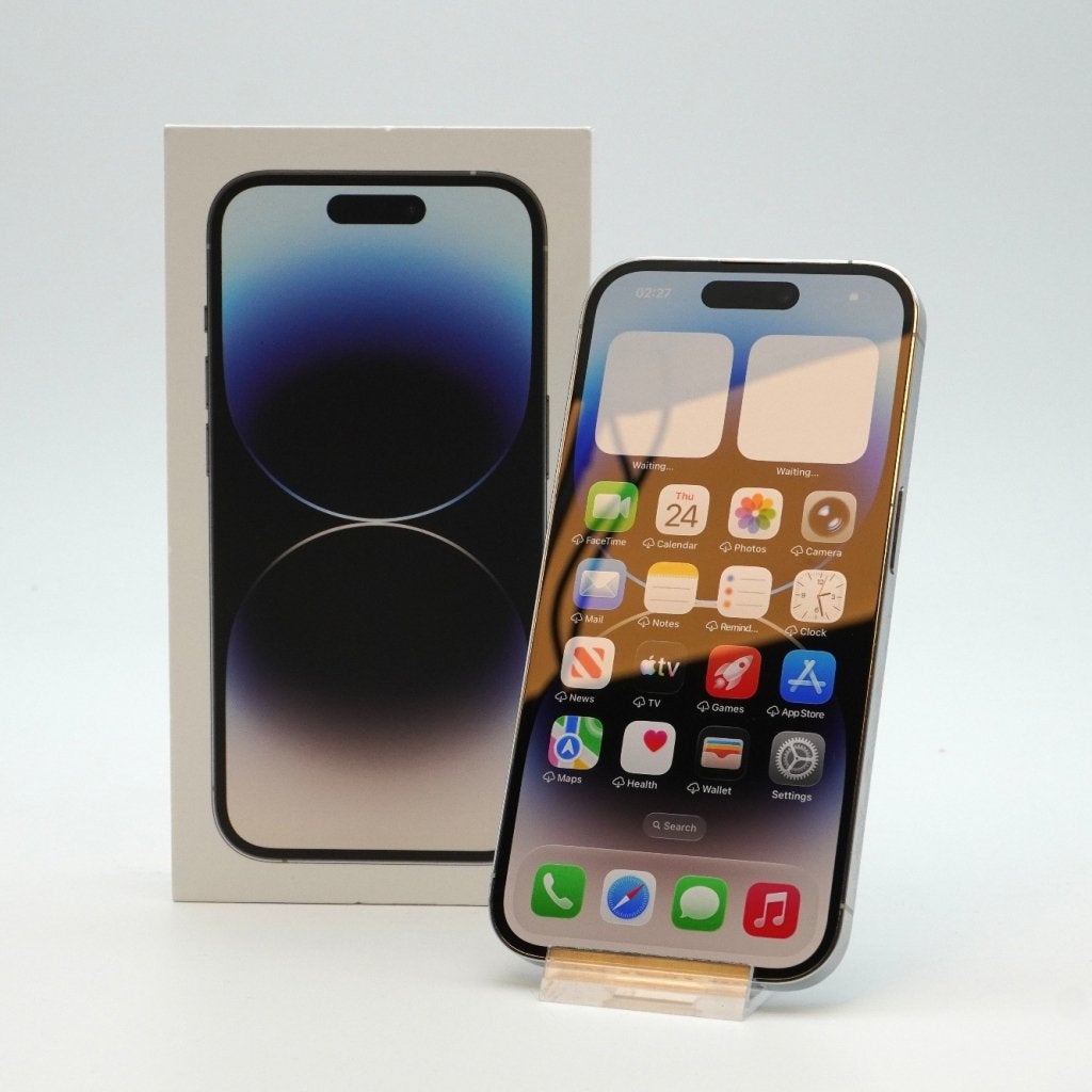 iPhone 14 Pro 128GB Silver in Nette Staat - Batterij 100%, Apple, Zo goed als nieuw, Support@apple.com, One Apple Park Way
Cupertino, CA 95014
United States