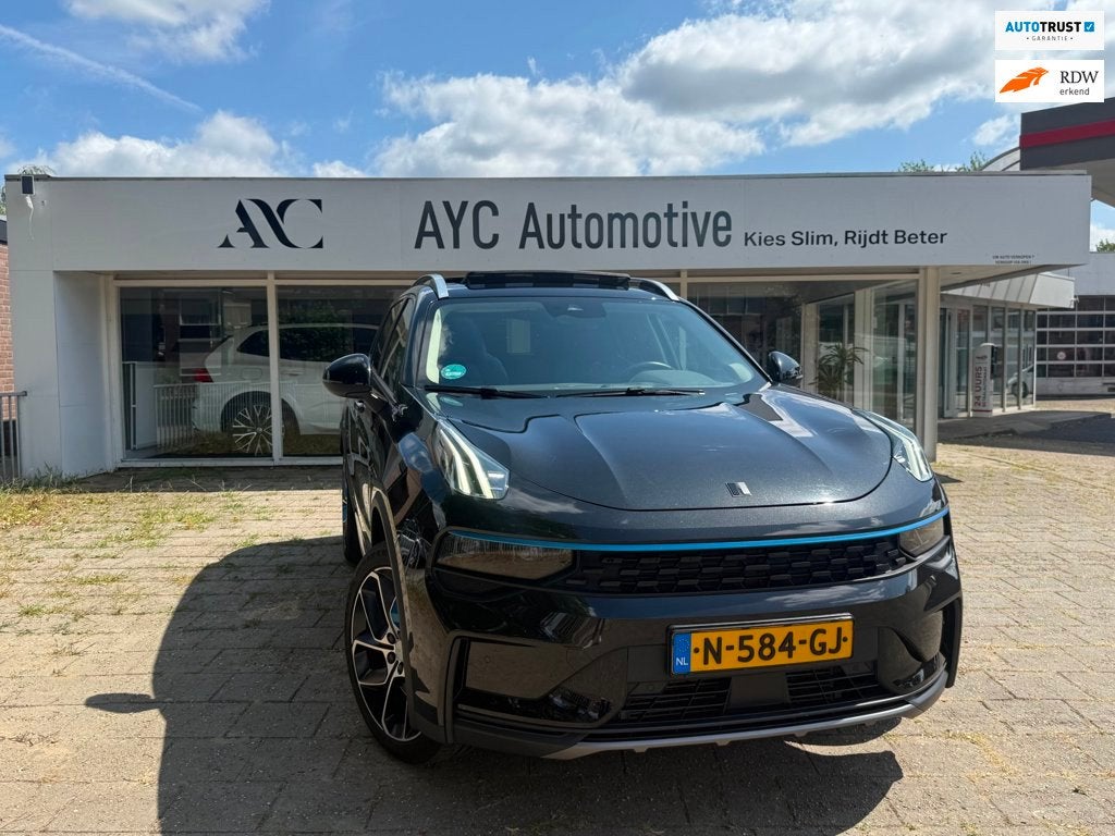 Lynk & Co 01 1.5 PHEV Plug in Hybrid| Zwart |NL Auto | Pano, Auto's, Stof, Euro 6, Bedrijf, 1854 kg