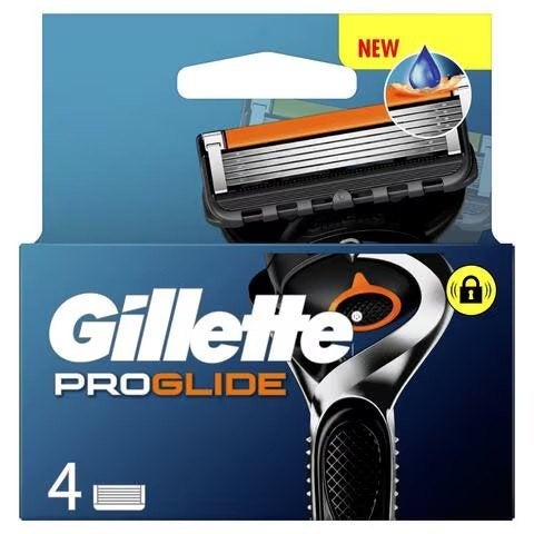 Gillette Proglide 4 mesjes, Ophalen, Nieuw, Gehele gezicht