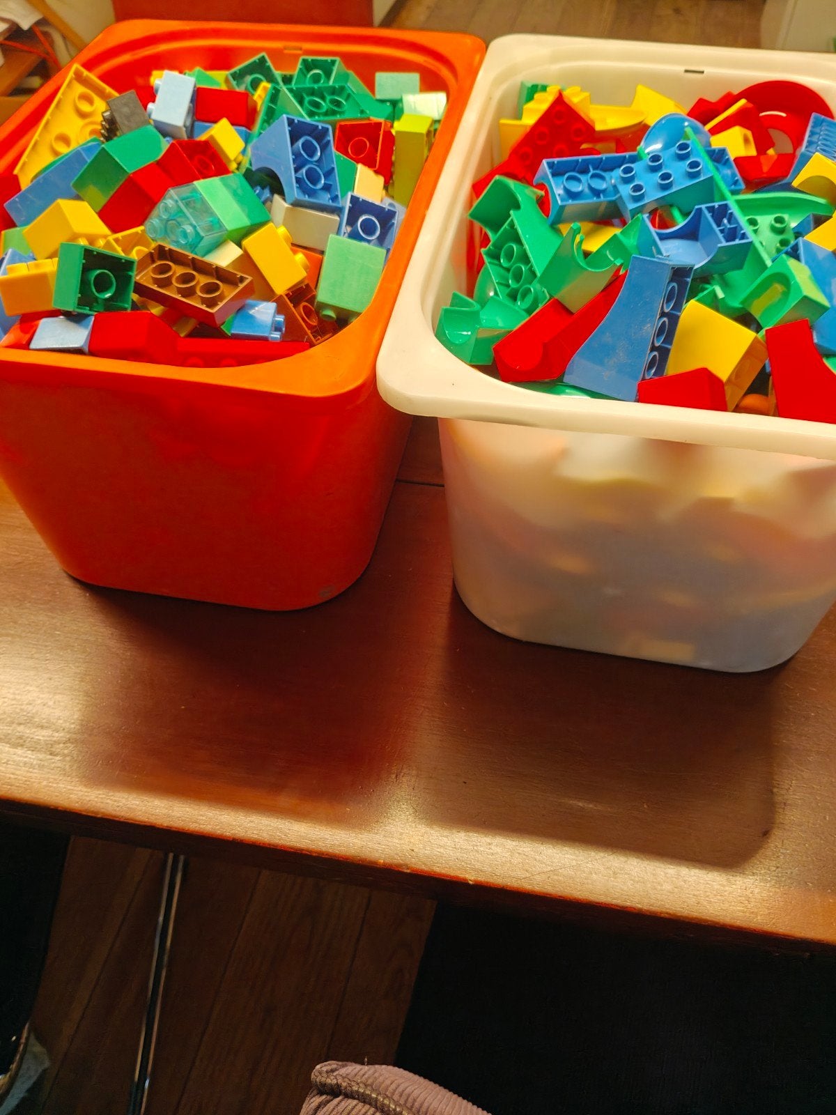 Grote partij Duplo en Hubelino knikkerbaan, Ophalen, Gebruikt, Inclusief minifiguren, Duplo