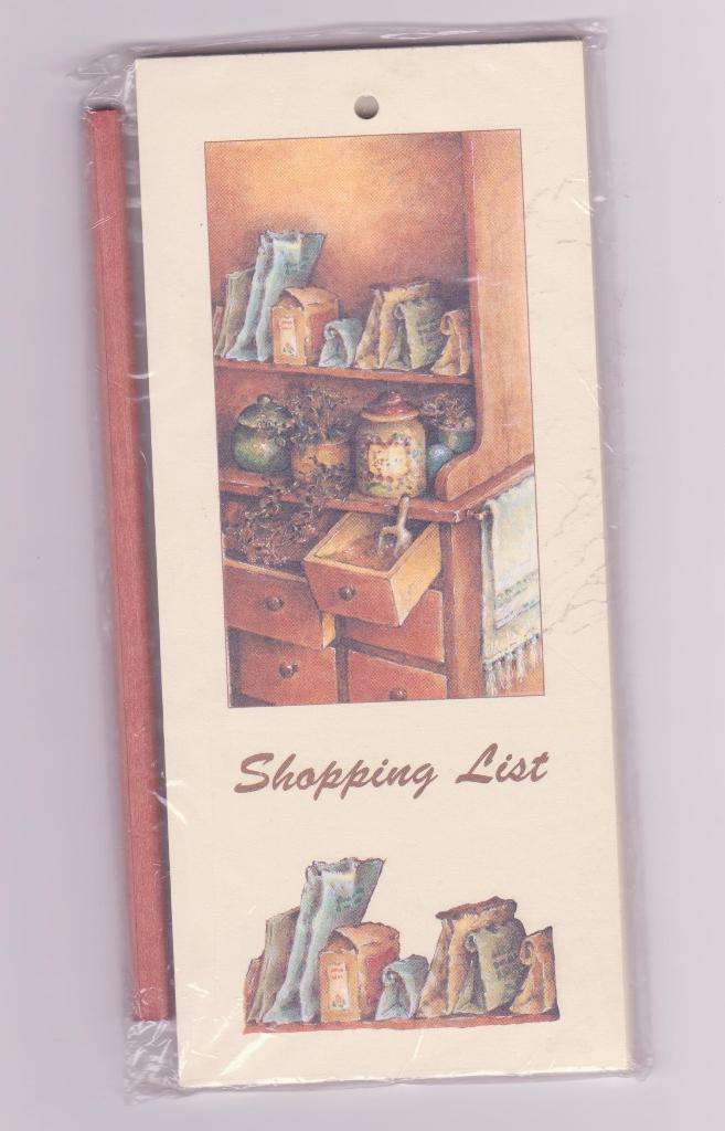 Notitieblok boodschappen / shopping list met potlood, Diversen, Notitieboeken, Ophalen, Nieuw, A6