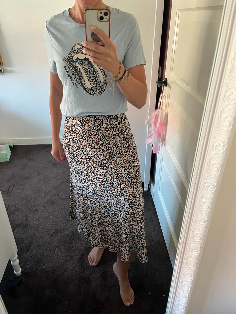 Lichtblauw Catwalk Junkie T-shirt The Rolling Stones XS, Blauw, Ophalen of Verzenden, Korte mouw, Maat 34 (XS) of kleiner