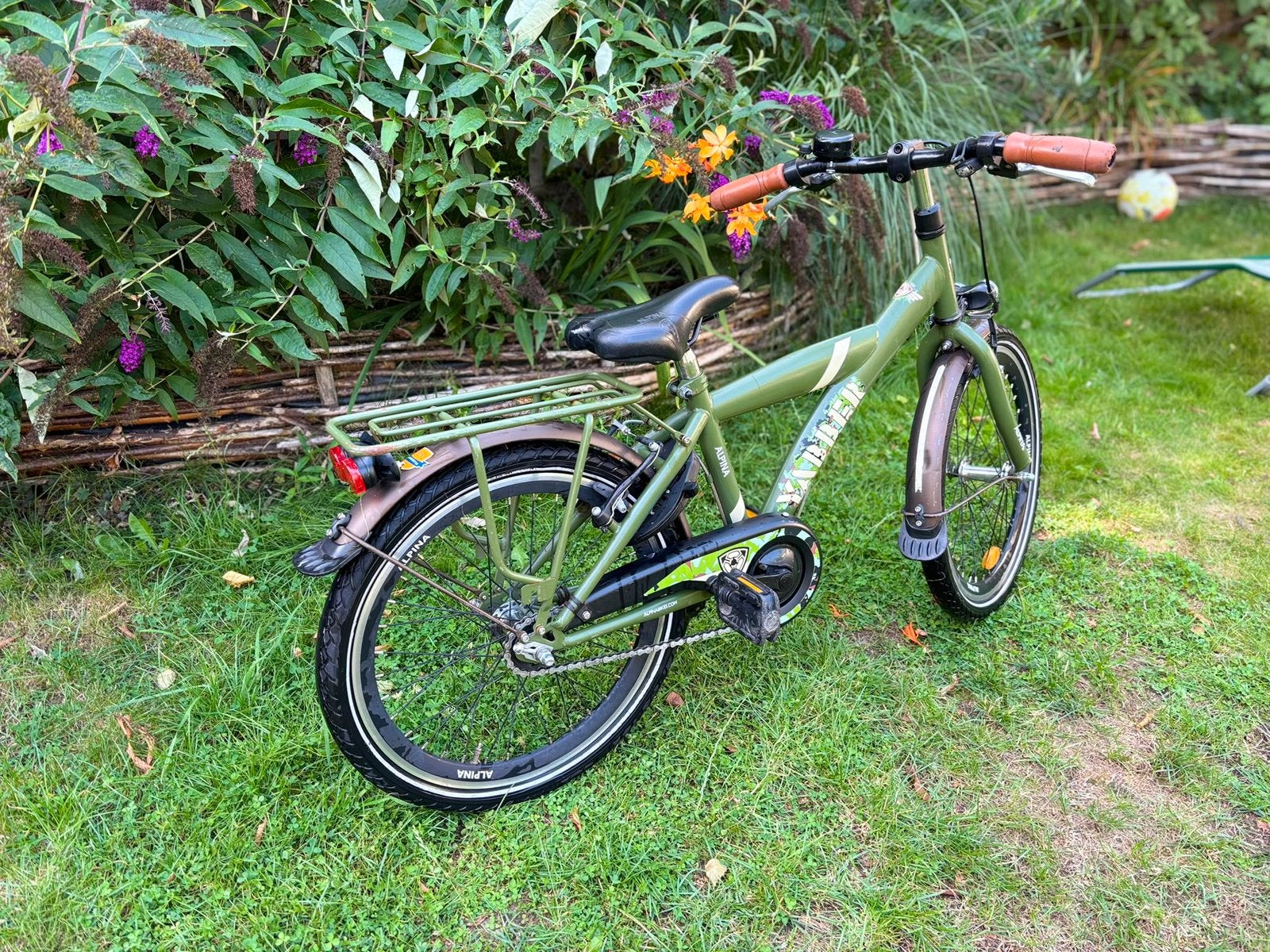 Alpina kinderfiets 20 inch, Fietsen en Brommers, Fietsen | Jongens, Ophalen, Terugtraprem, Gebruikt, Handrem