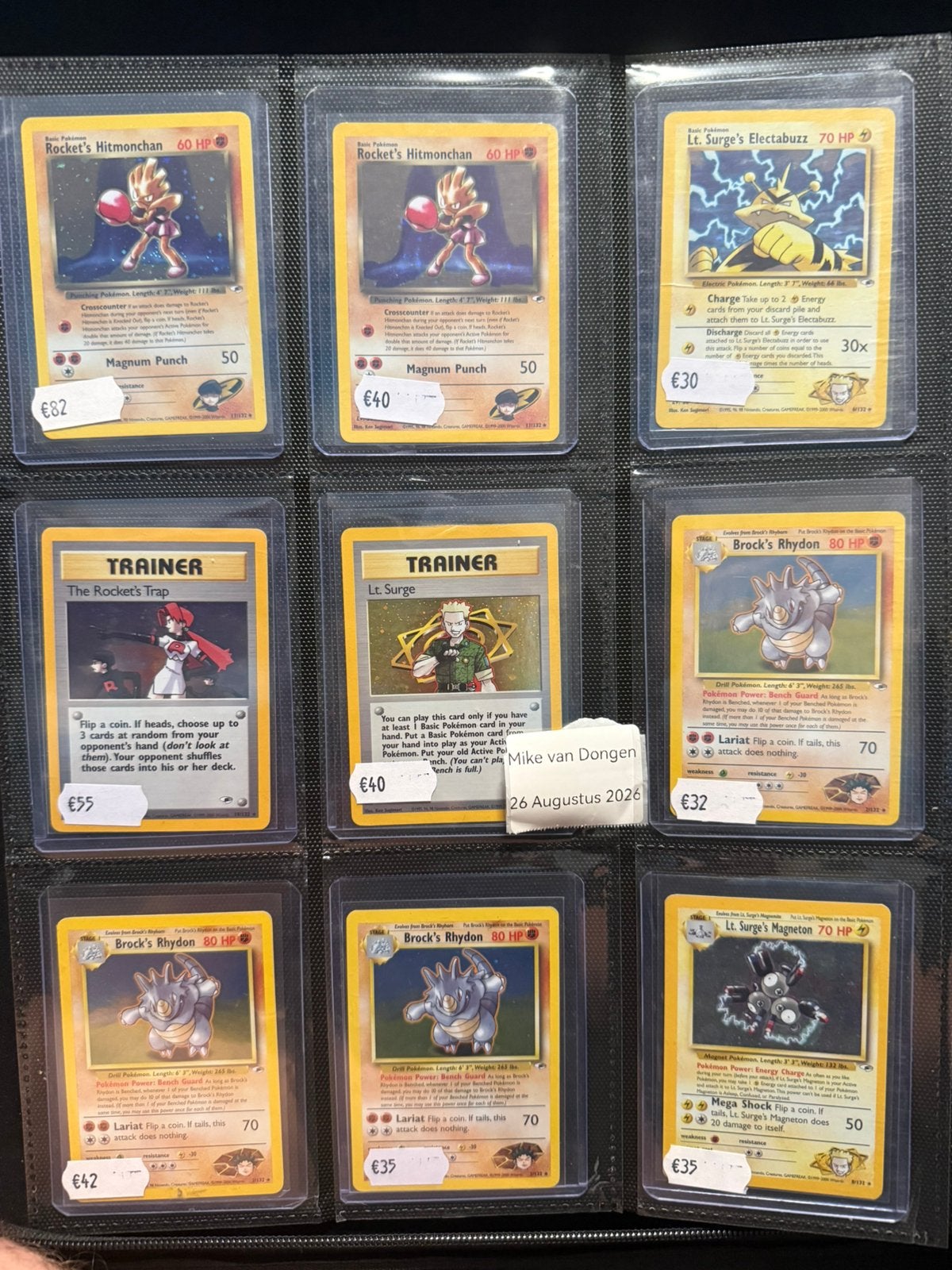 Gym Challenge & Gym Heroes - Holo & Rare, Ophalen of Verzenden, Zo goed als nieuw
