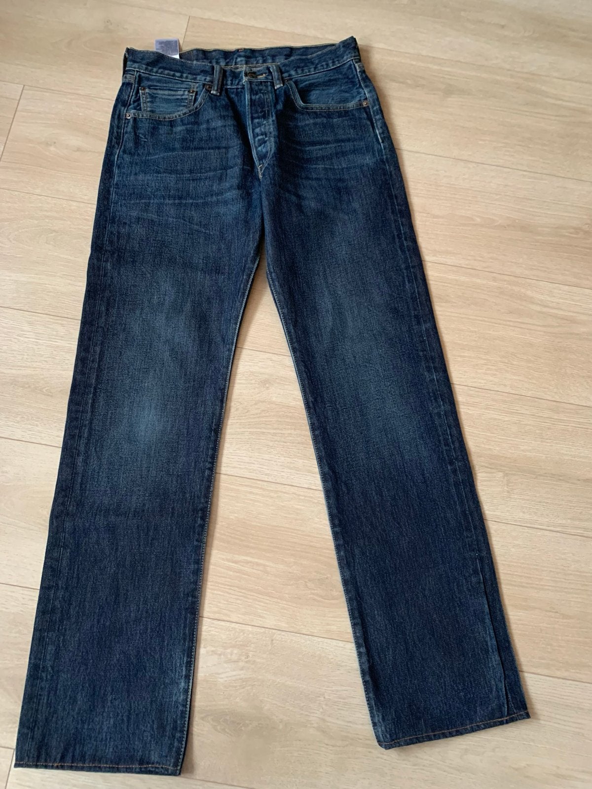 Levi's spijkerbroek W31 L32 - Donkerblauw, Ophalen of Verzenden, Zo goed als nieuw, Blauw, W32 (confectie 46) of kleiner
