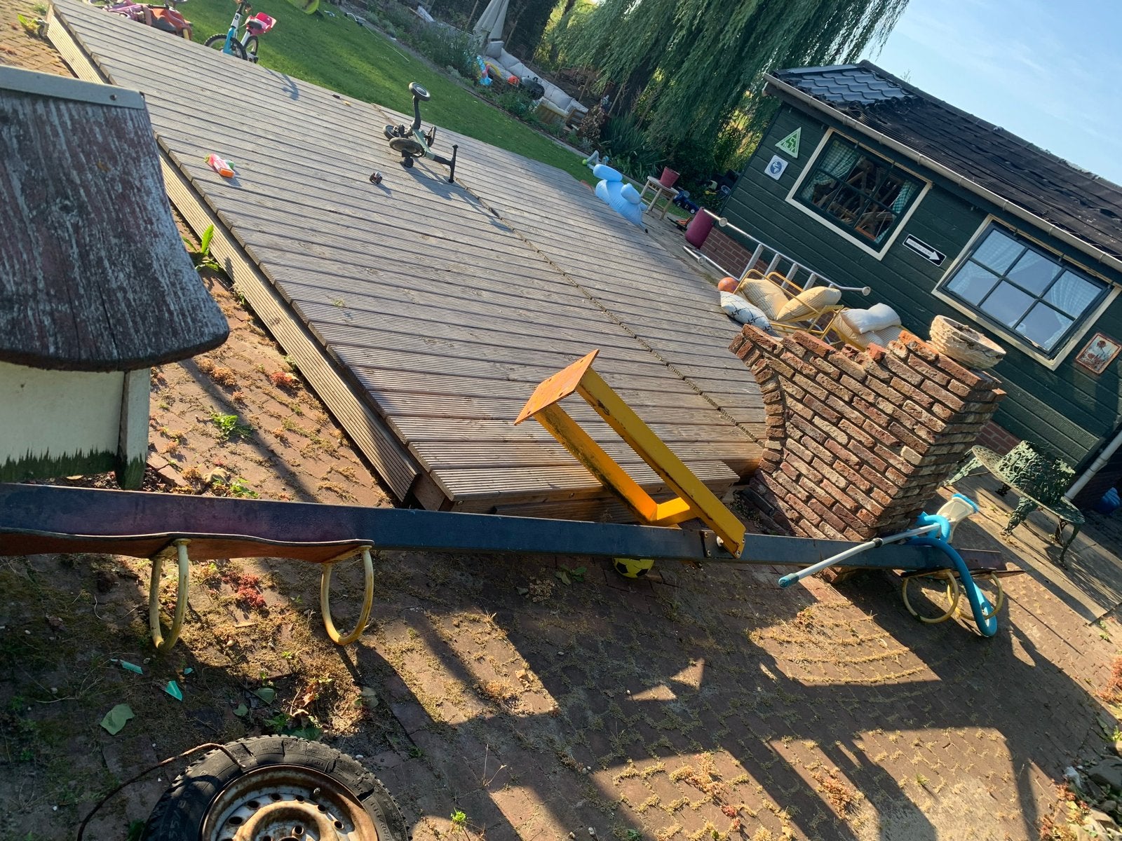 Robuuste wipwap voor urenlang speelplezier, Ophalen, Gebruikt, Overige typen