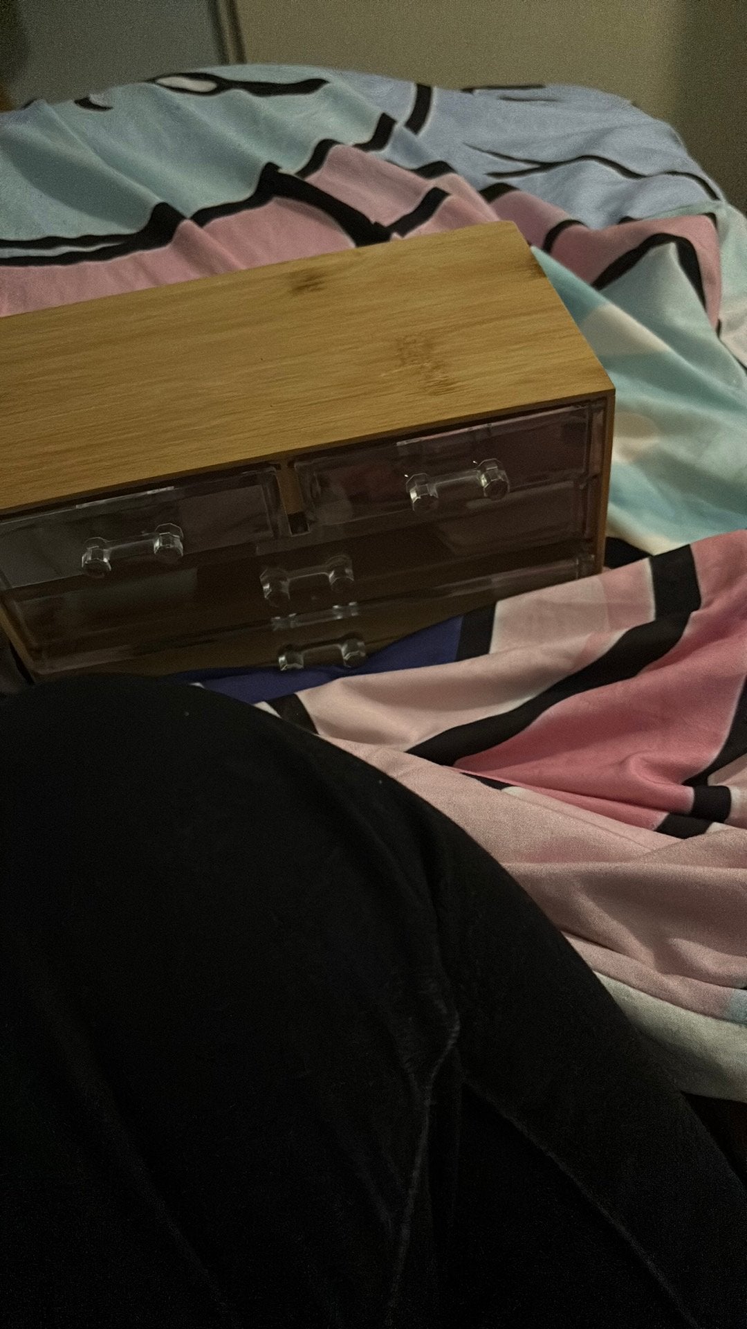 Makeup organizer, Sieraden, Tassen en Uiterlijk, Tassen | Damestassen, Ophalen, Zo goed als nieuw, Zwart