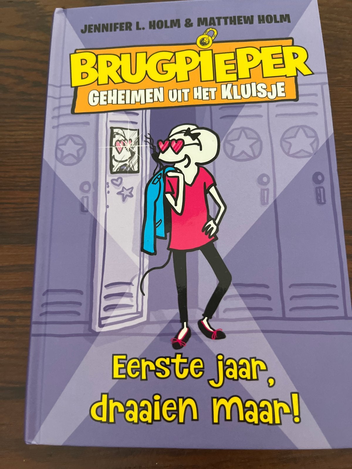 Brugpieper: Geheim uit het kluisje - Jennifer L. Holm, Ophalen of Verzenden, Zo goed als nieuw, Fictie