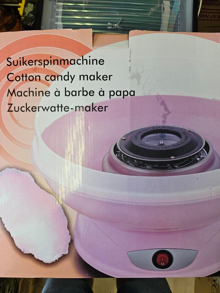 Suikerspinmachine voor thuis of feestjes, Witgoed en Apparatuur, Overige Witgoed en Apparatuur, Ophalen