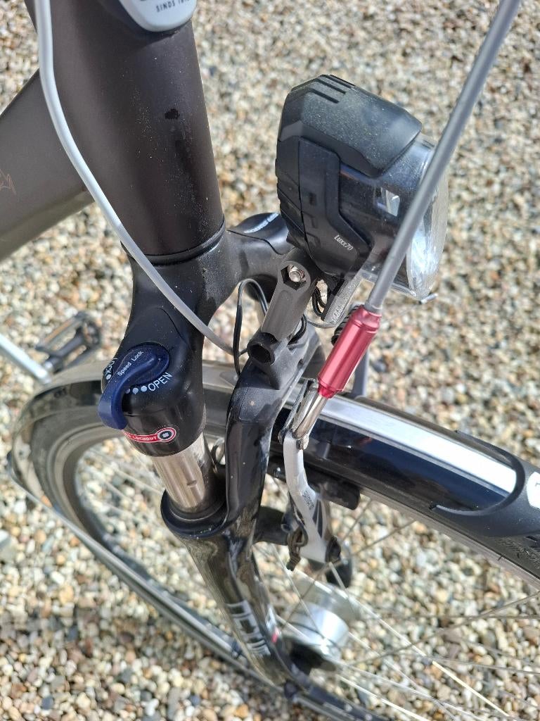 Damesfiets Gazelle Torrente, Ophalen, 56 cm of meer, Zo goed als nieuw, Meer dan 20 versnellingen