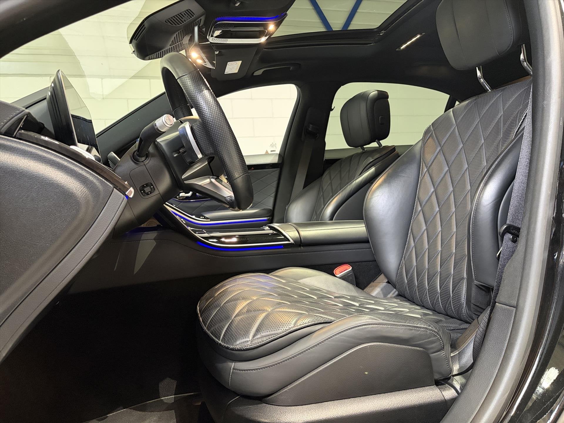 Mercedes S-Klasse 580 e 510pk 9G LWB, 3D, AMG-Line, Pano, So, Dealer onderhouden, Achterwielaandrijving, Gebruikt, 367 pk