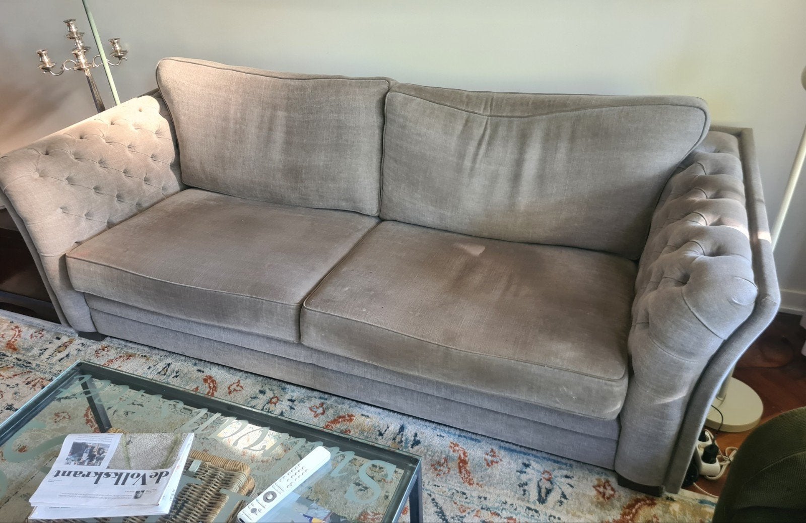 Bank en loveseat, Ophalen, Gebruikt, 75 tot 100 cm
