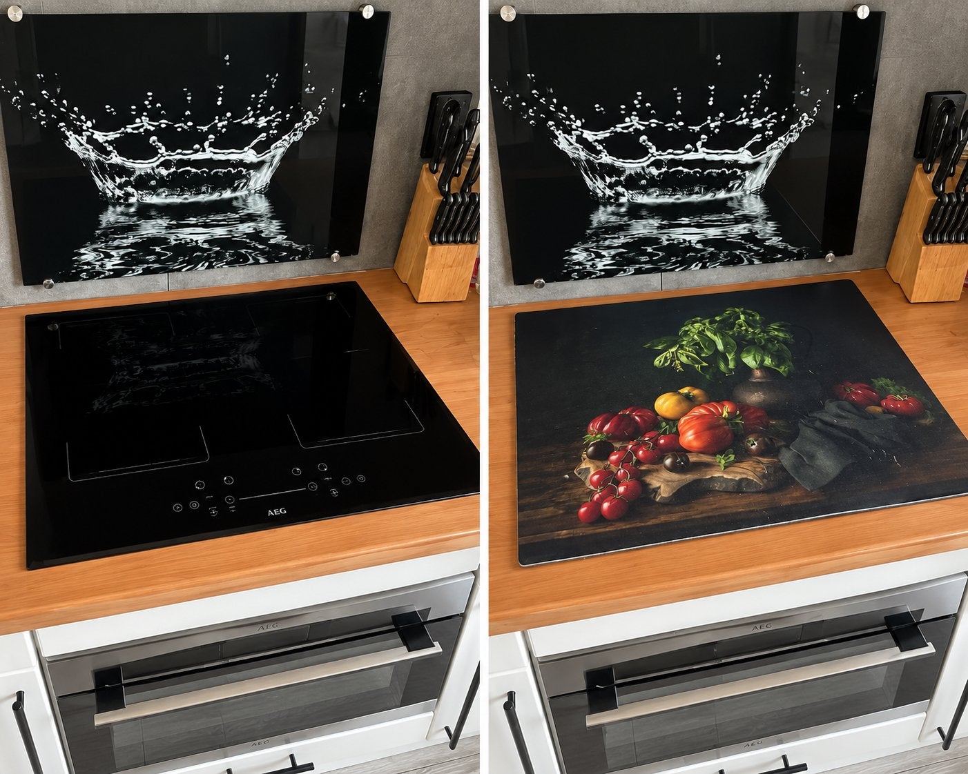 Cendo inductiekookplaat met afdekhoes – nette staat, Zo goed als nieuw, Inbouw, Inductie, 4 kookzones