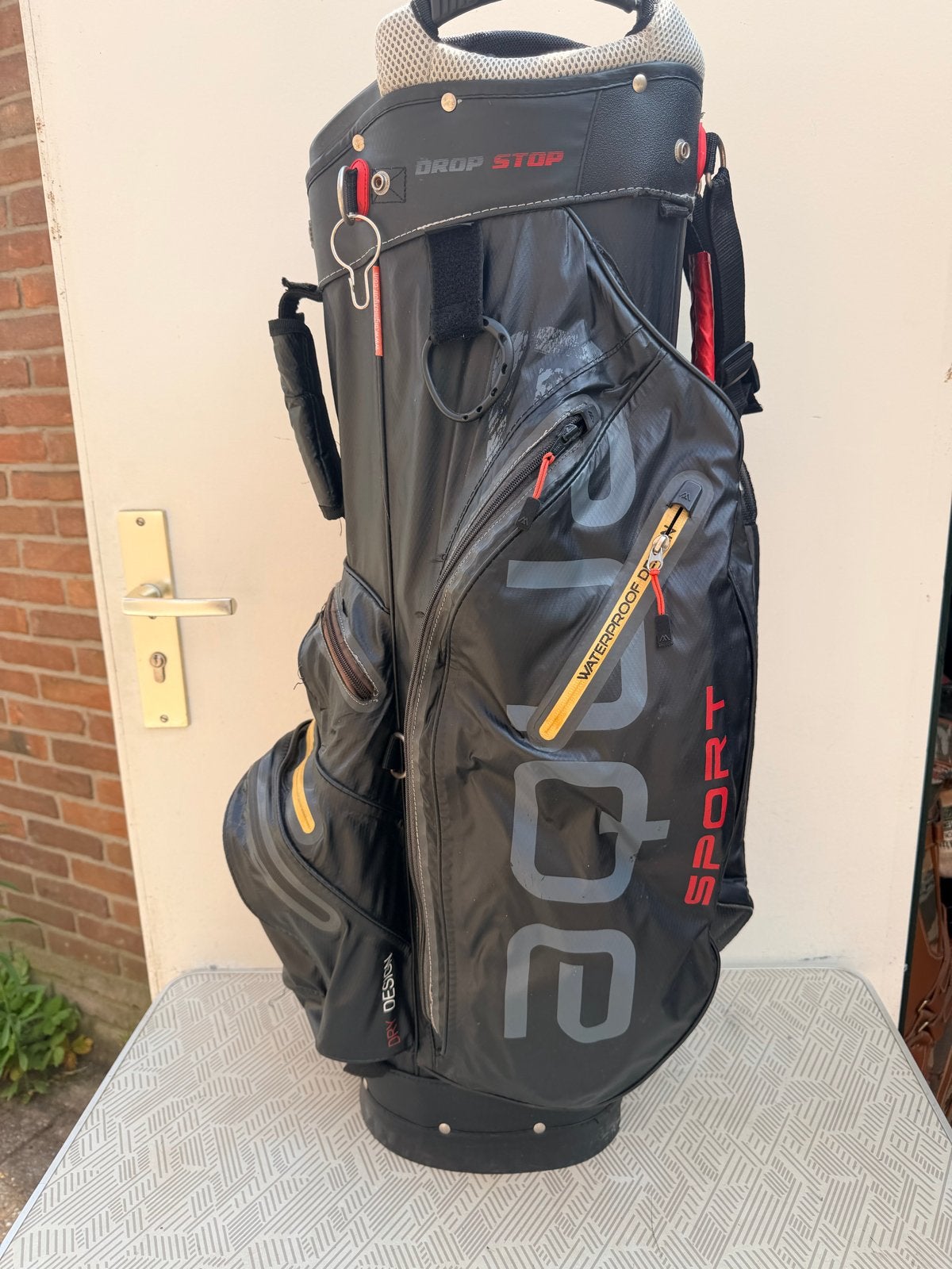 Big Max Aqua Sport 2 golf cartbag - Waterdicht, Ophalen of Verzenden, Zo goed als nieuw, Tas, Overige merken