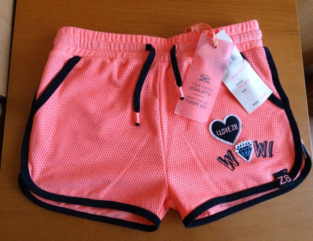 Z8 short Nieuw, Broek, Meisje, Z8, Nieuw
