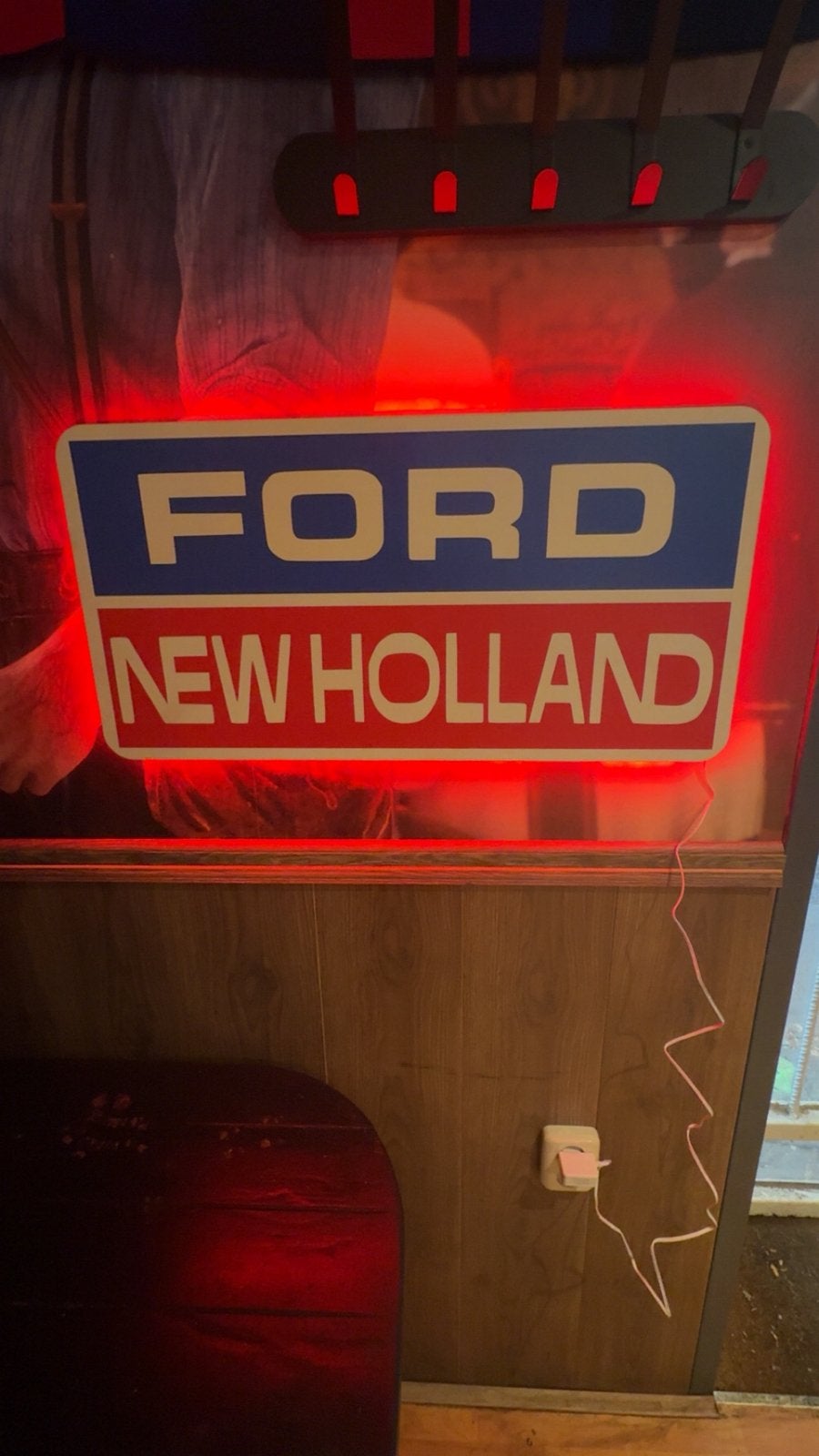 Houten Borden Met Licht, Ophalen of Verzenden, Nieuw, Reclamebord