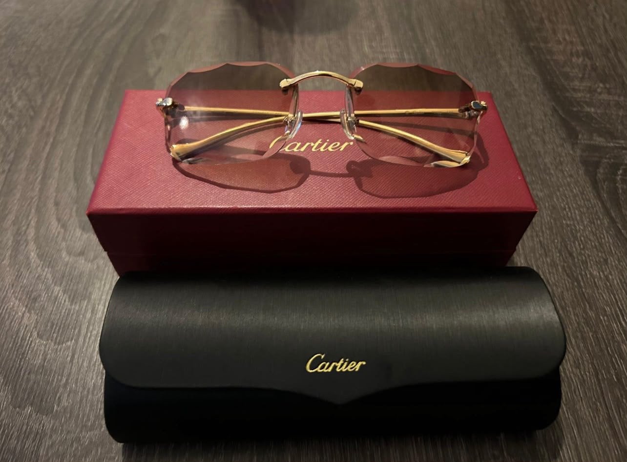 Cartier zonnebril, Zonnebril, Overige kleuren, Nieuw, Ophalen