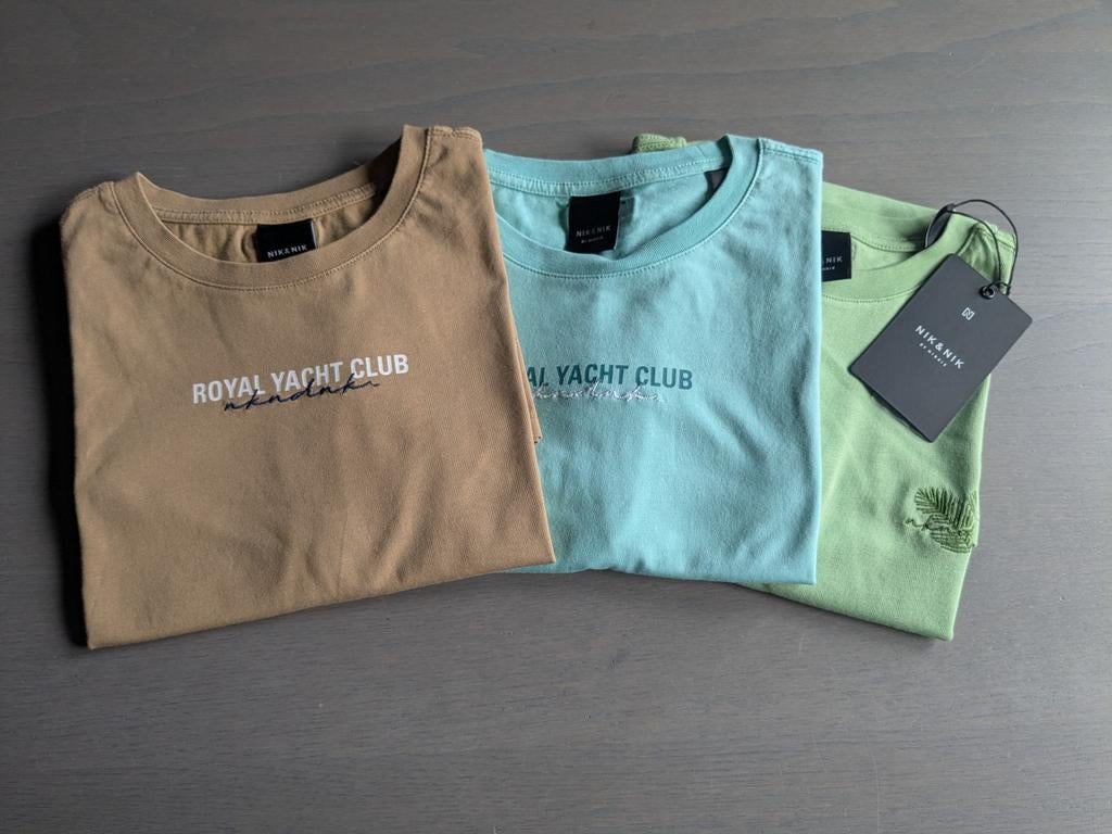 3 shirts van Nik&Nik (mt. 164), Kinderen en Baby's, Kinderkleding | Maat 164, Nieuw, Nik&Nik, Ophalen of Verzenden, Shirt of Longsleeve
