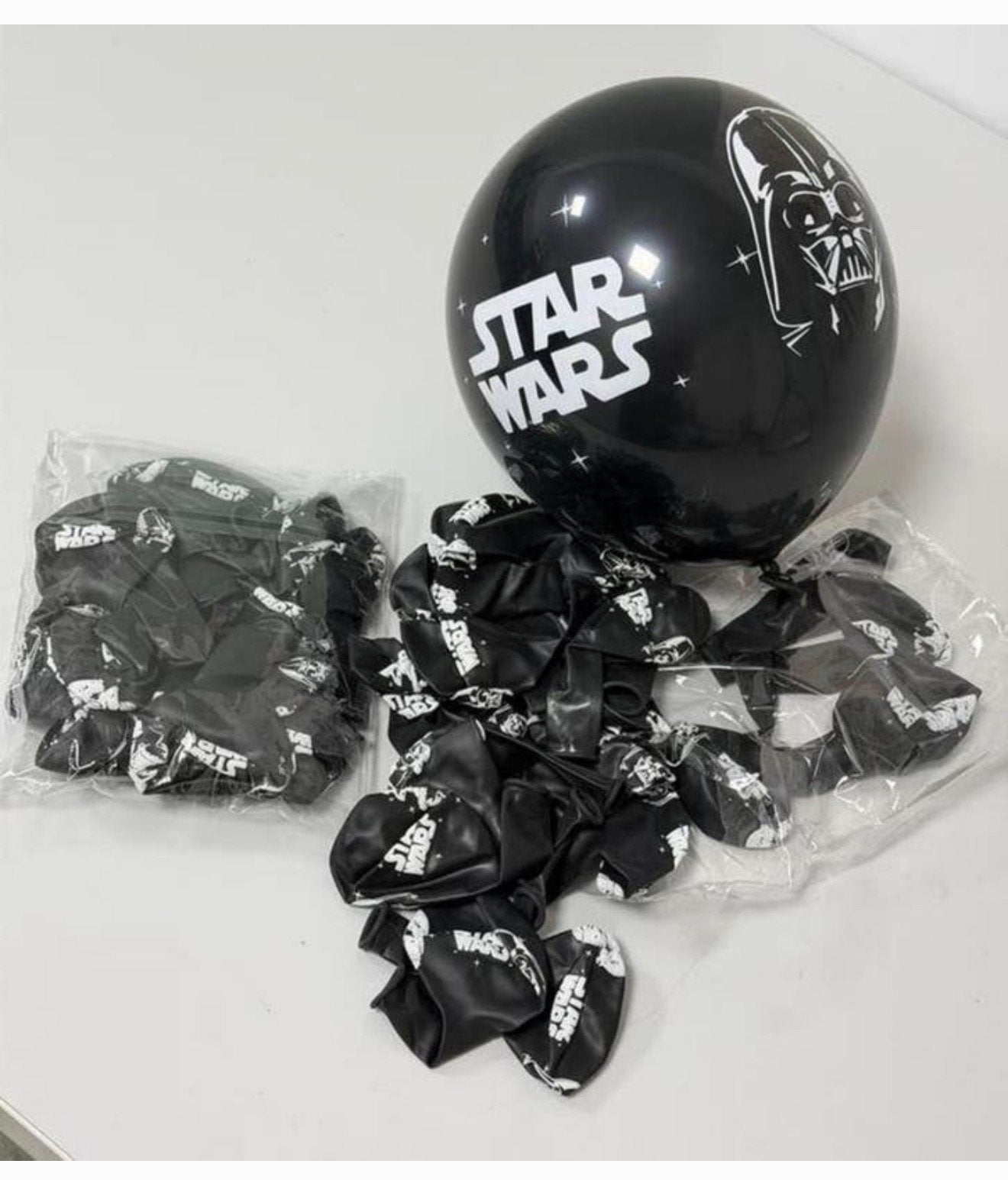 Star Wars ballonnen Baby Yoda & Darth Vader – ca. 40 stuks, Nieuw, Ophalen of Verzenden, H, H