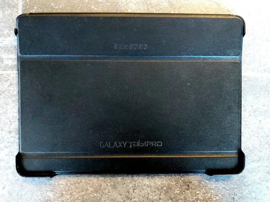 Samsung Galaxy Tab Pro cover, Computers en Software, Tablet-hoezen, Gebruikt, Bescherming voor- en achterkant, 10 inch, Ophalen of Verzenden