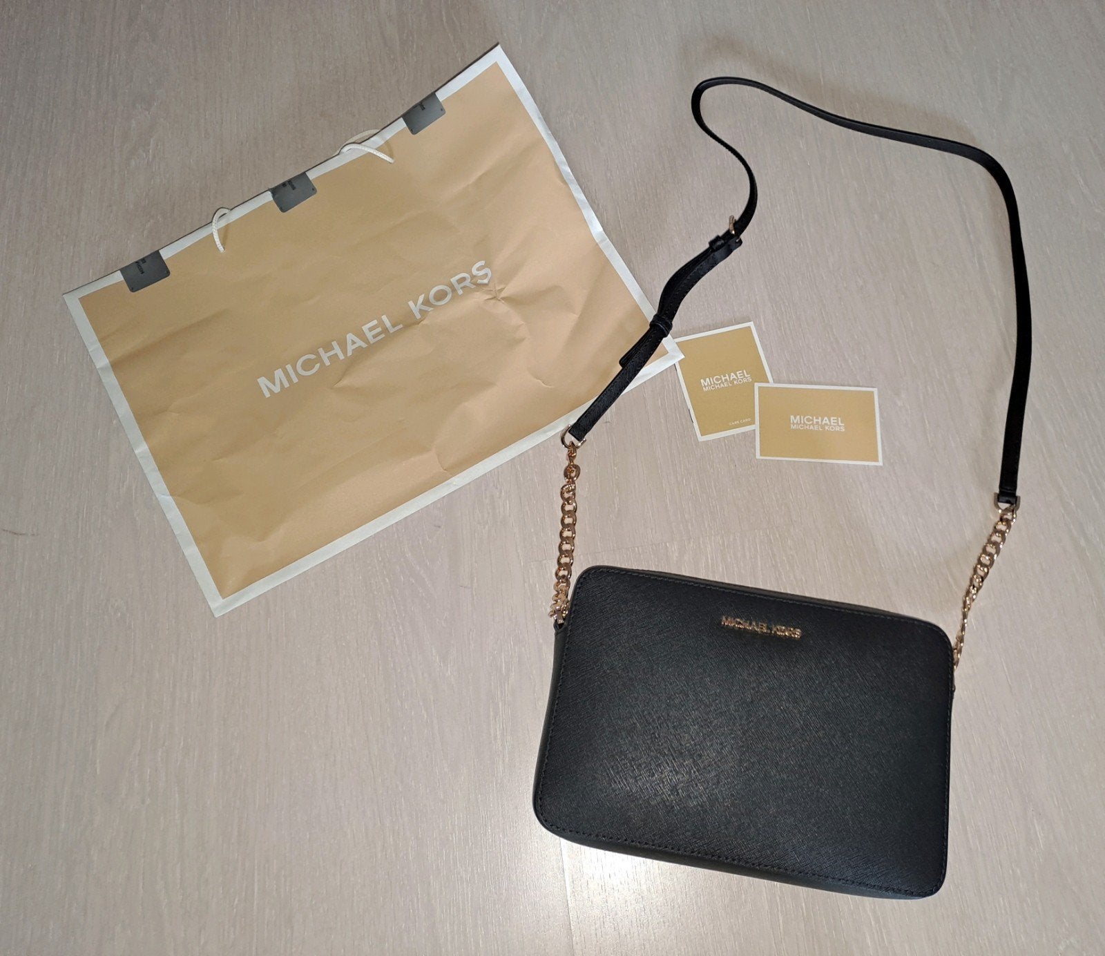 Michael Kors schoudertas, Ophalen, Zo goed als nieuw, Zwart