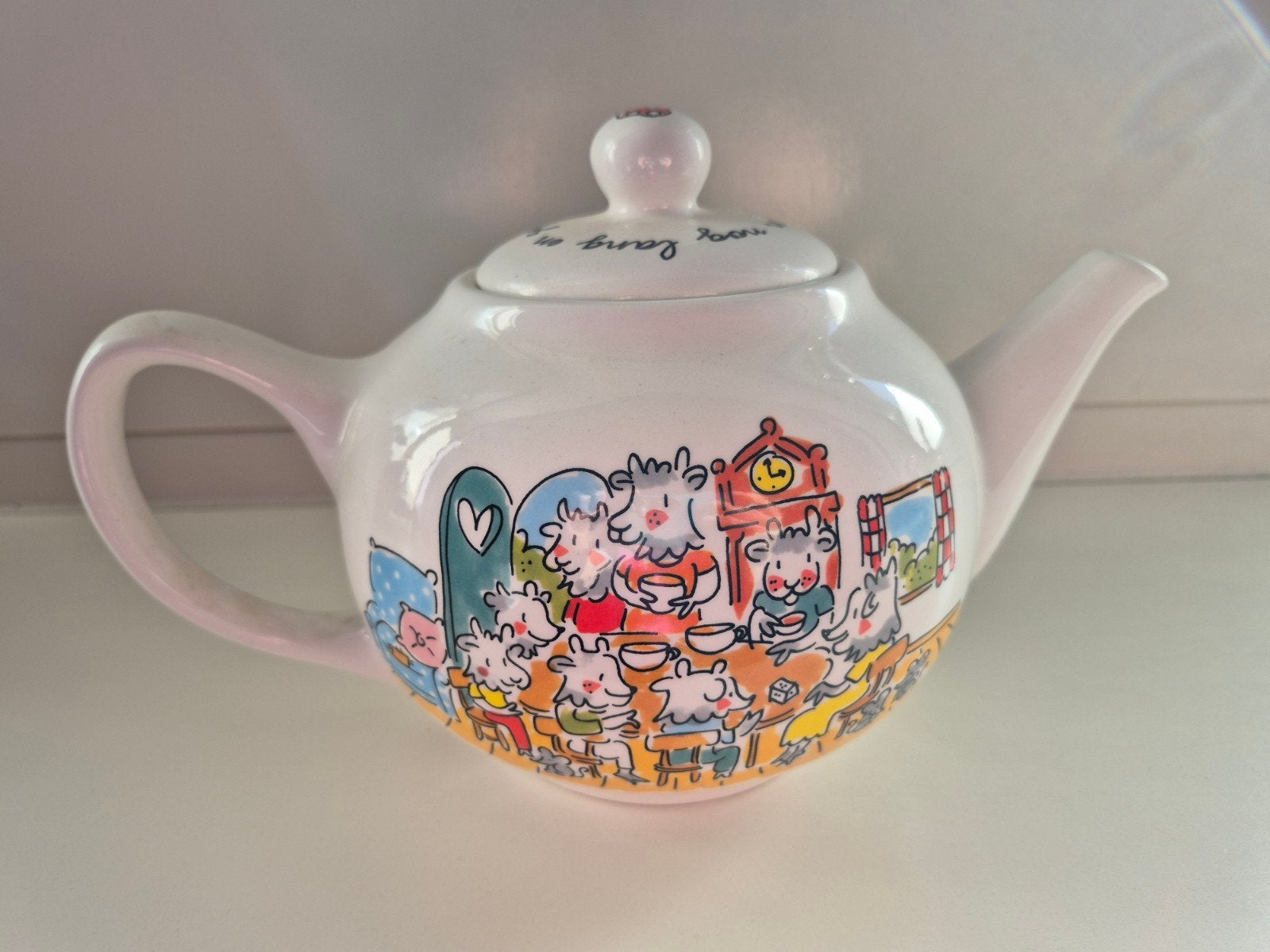 Blond Efteling Theepot, Ophalen of Verzenden, Zo goed als nieuw, Aardewerk, Overige typen