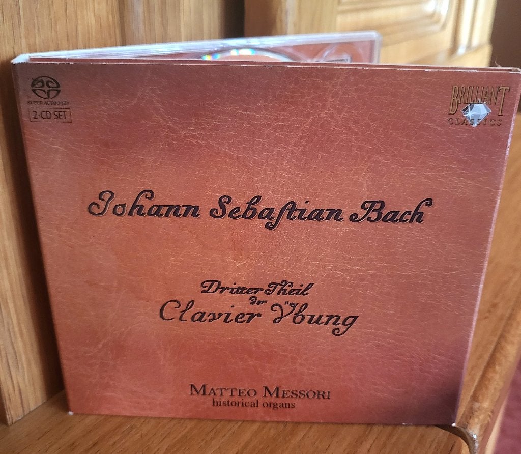 Klavier Ubung - Johann Sebastian Bach - 2 cdbox, Cd's en Dvd's, Cd's | Klassiek, Zo goed als nieuw, Kamermuziek, Boxset, Classicisme