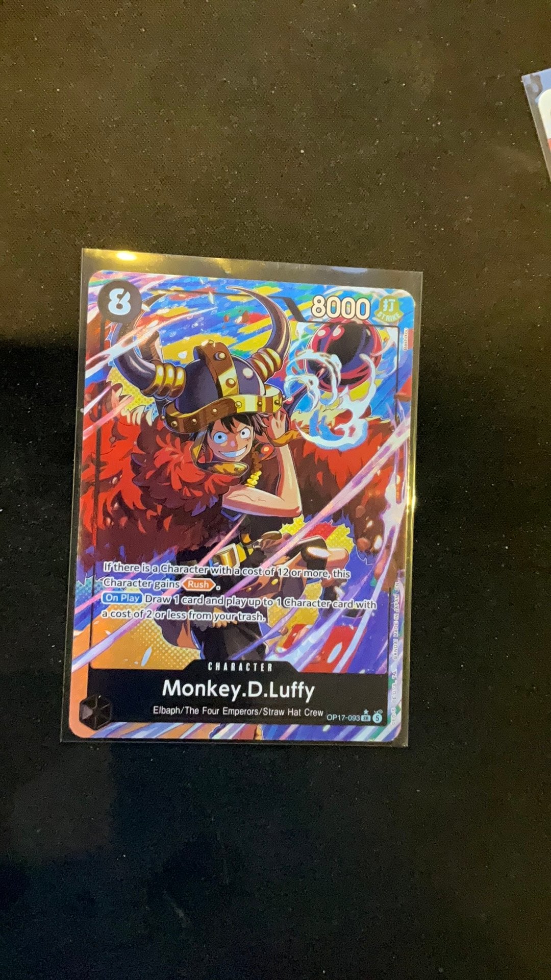 Luffy alt op17-093, Hobby en Vrije tijd, Verzamelkaartspellen | Overige, Ophalen of Verzenden, Nieuw