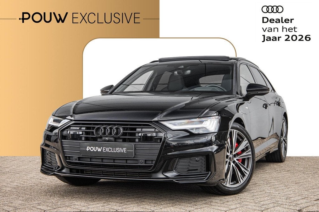 Audi A6 Avant 55 TFSIe 367pk quattro Pro Line S Competition, Auto's, Audi, Automaat, Stof, Gebruikt, 4 cilinders
