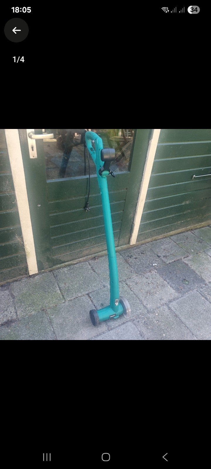 voegen borstel van ferrex, Ophalen, Zo goed als nieuw, Elektrisch, Ferrex