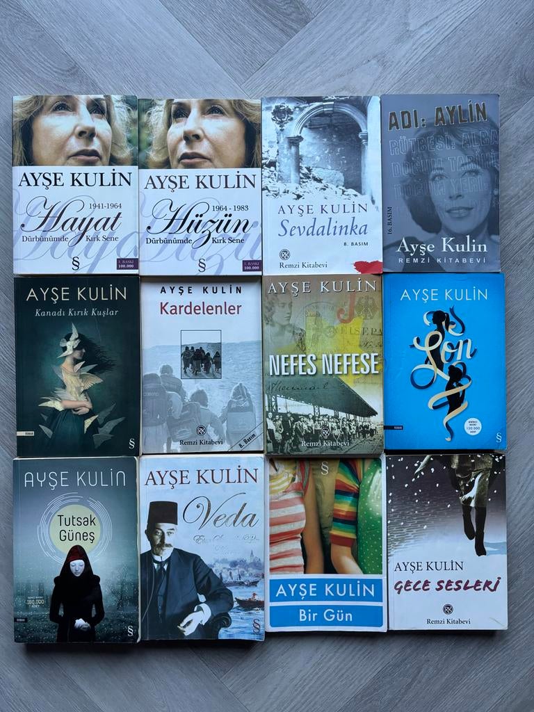 Grote collectie boeken van Ayşe Kulin, Ophalen of Verzenden, Gelezen, Wereld overig