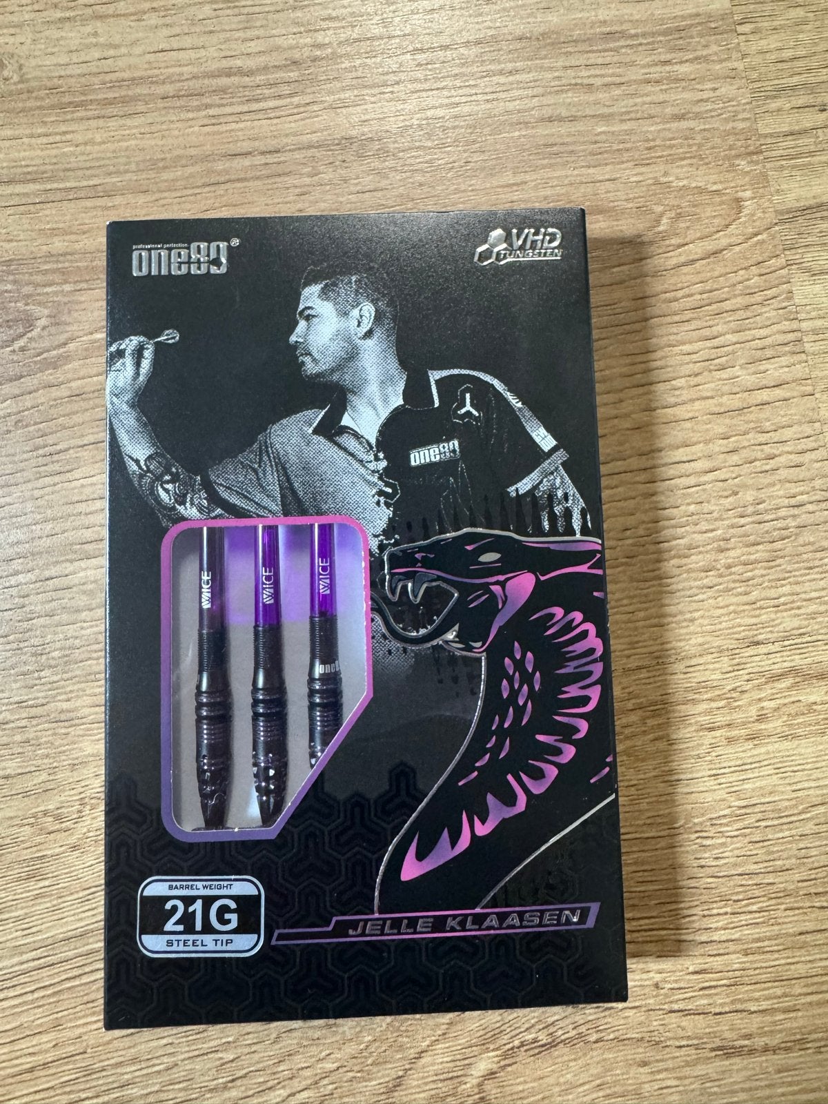 Nieuwe One80 Jelle Klaasen Darts 21g - Steel Tip, Sport en Fitness, Darts, One80, ., Nieuw, Ophalen of Verzenden