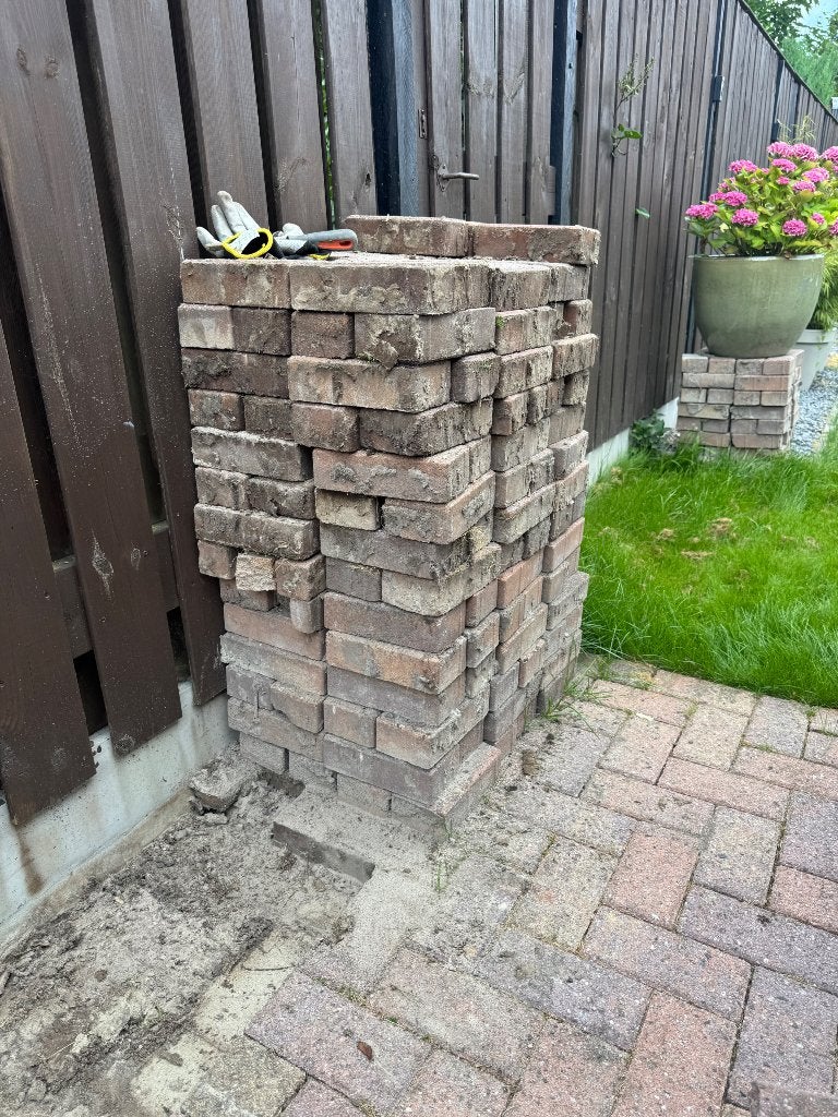 Stenen gratis, Tuin en Terras, Ophalen, Gebruikt, Beton, Klinkers