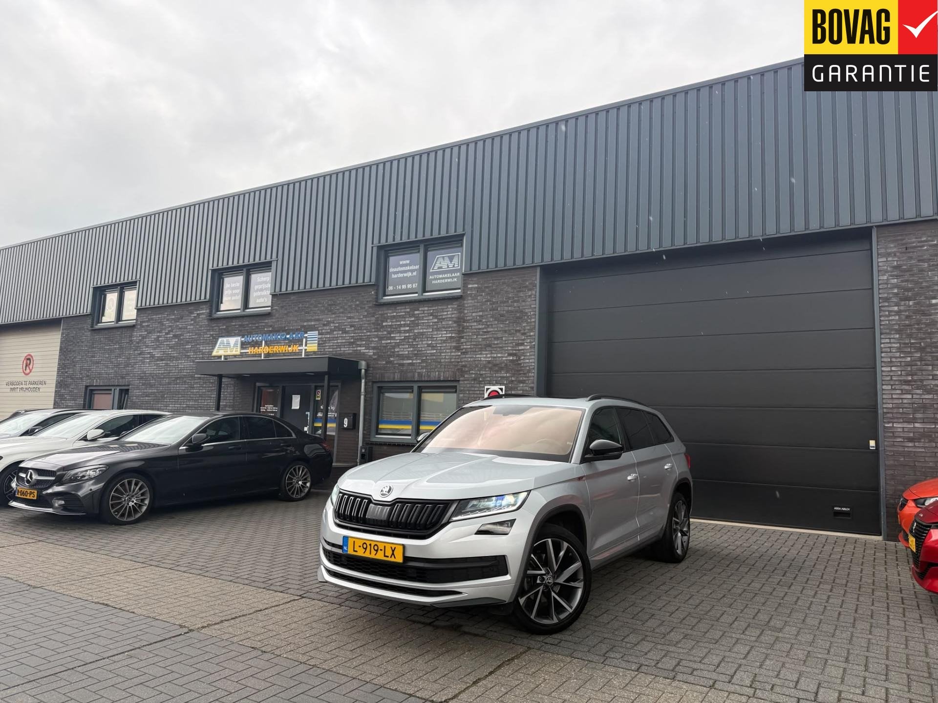 SKODA Kodiaq 1.5 TSI Sportline Business | 1E EIGENAAR | 3/6/, Auto's, 4 cilinders, 150 pk, Origineel Nederlands, Bedrijf
