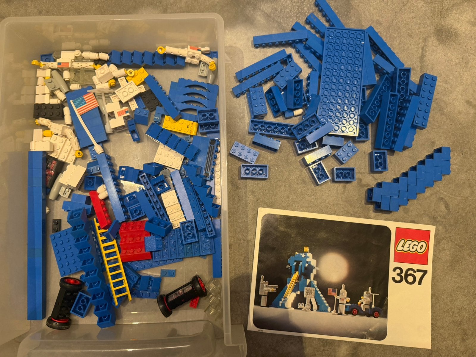 Lego 367 moonlanding, Ophalen of Verzenden, Zo goed als nieuw